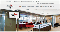 Desktop Screenshot of bondinvestigations.com